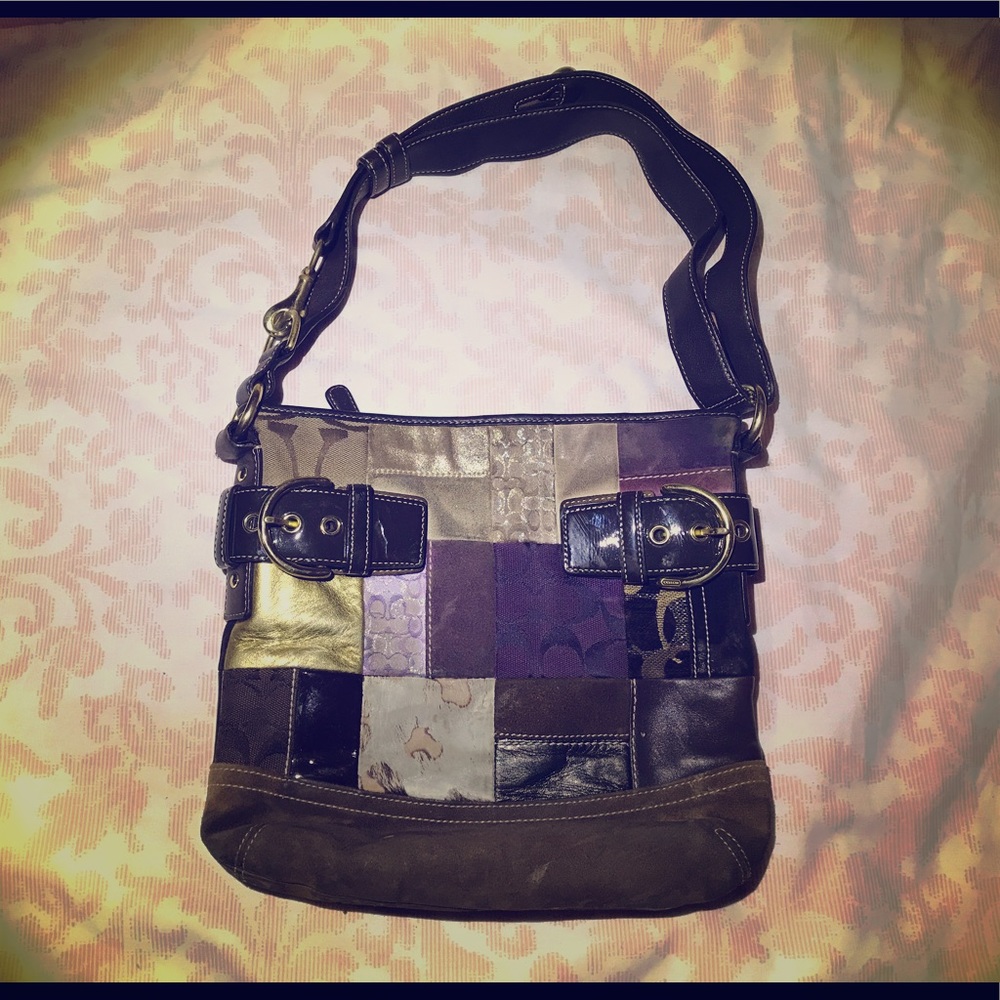 Coach patchwork bag